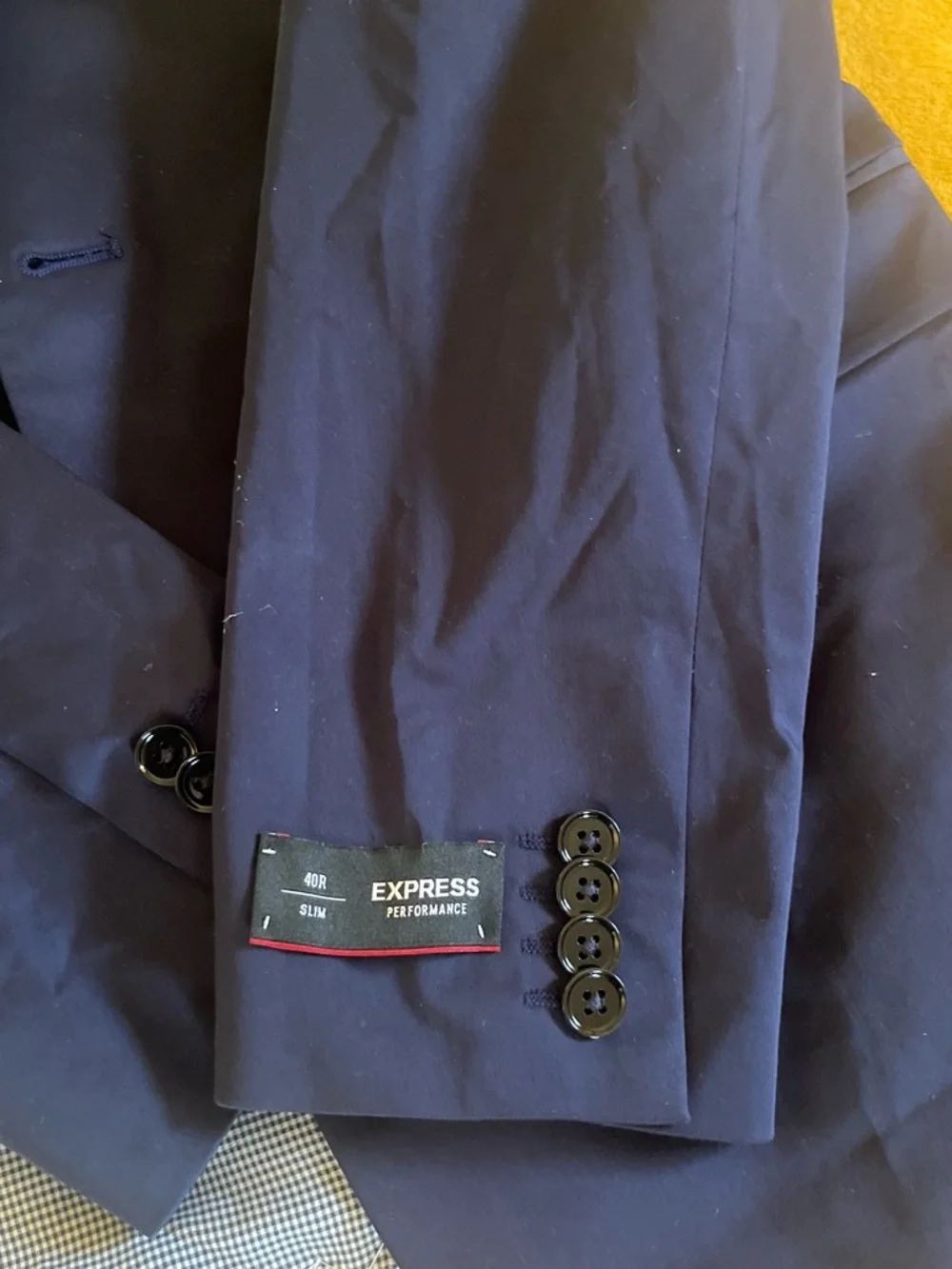 Express tailored navy
